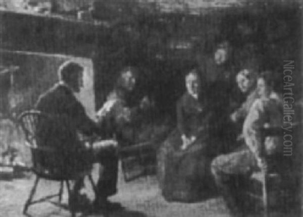 Reading A Letter - view 1
