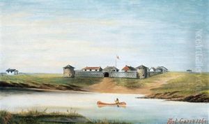Fort Garry In Summer by Lionel Macdonald Stephenson