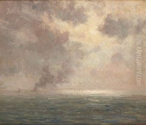 Vapeur En Mer Du Nord by Romain Steppe
