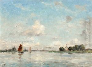 Vue De L'escault - Le Cordier (2 Works) Vue De L'escault - Le Cordier (2 Works)
