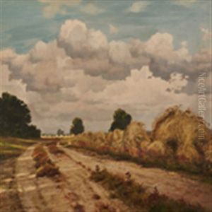 Kornfeldweg by Hans Sterbik