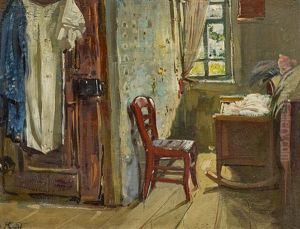 In Der Bauernstube by Robert Sterl