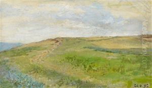 Weg Uber Den Hugel by Robert Sterl