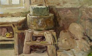 Ecke In Einer Topferwerkstatt by Robert Sterl