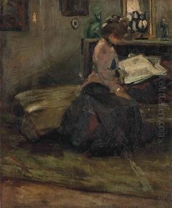 Lady Reading by Ernst Stern