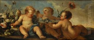 Three Puttis by Ignaz Stern
