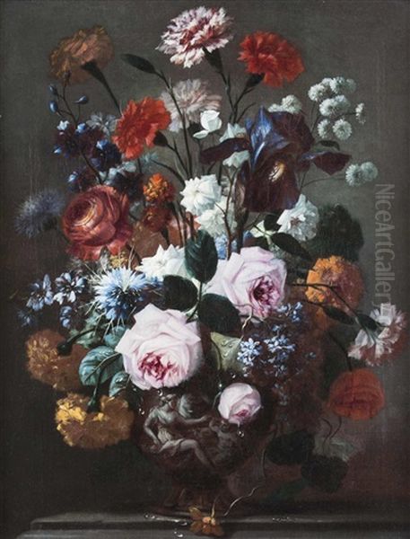 Blumenstillleben Mit Rosen - view 1