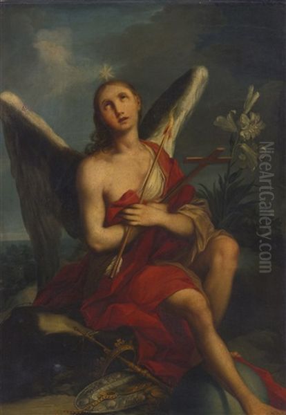 An Angel, Possibly An Allegory Of Divine Love - view 1