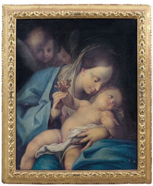 Madonna Con Bambino Ed Angeli - view 1