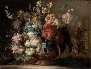 Bouquet De Fleurs Dans Un Vase by Ignaz Stern