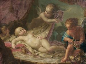 Allegorie Auf Die Habsburgische Dynastie by Ignaz Stern