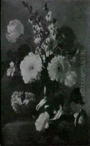 Natura Morta Con Vaso Di Fiori Natura Morta Con Vaso Di Fiori