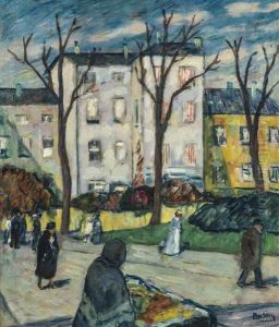 Scene De Rue, Paris Scene De Rue, Paris
