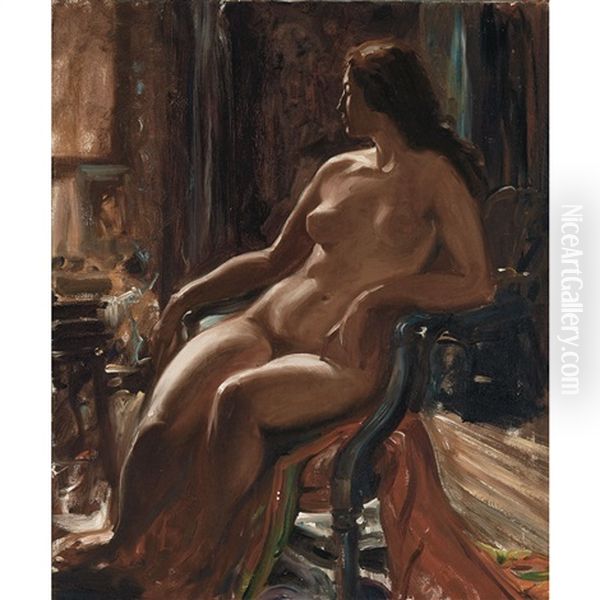 A Pensive Nude - view 1