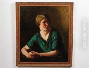 Portrait Of A Lady In Green Portrait Of A Lady In Green