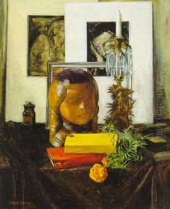 Artist's Table by Albert Edward Sterner