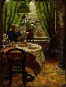 Sunday Morning by Jacobus Frederik Sterre De Jong