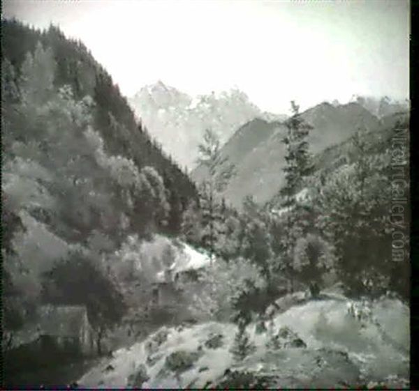 Auf Dem Weg Zur Rettengachmuhle Bei Ischl - view 1