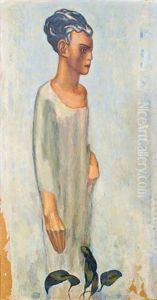 Stehende by Karl Sterrer