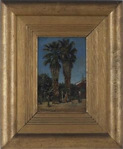 Landscape With Palme Trees by Charles Walter Stetson