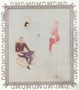 Portrait Of Marcel Duchamp by Florine Stettheimer
