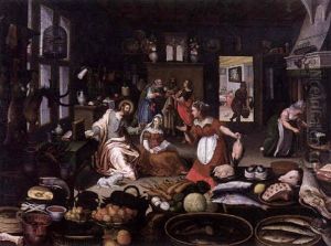 Christus Im Hause Der Martha by Georg Friedrich Stettner