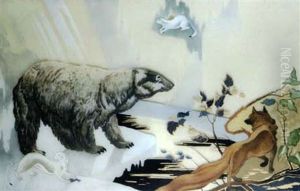 Rencontre Au Zoo by Fernand Steven