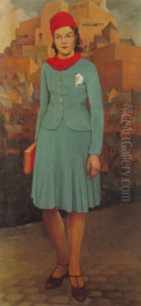 Bildnis Einer Jungen Dame - view 1