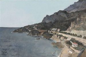 Cap D'ail, Vue Prise De Palais Du Prince De Monaco