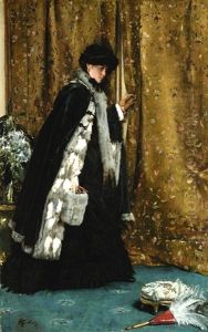 The Morning Visit by Alfred Stevens