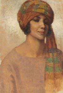 Frau Mit Turban