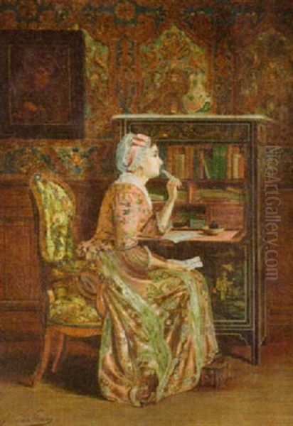 Writing The Letter - view 1