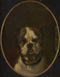 Portrait De Chien by Joseph Stevens