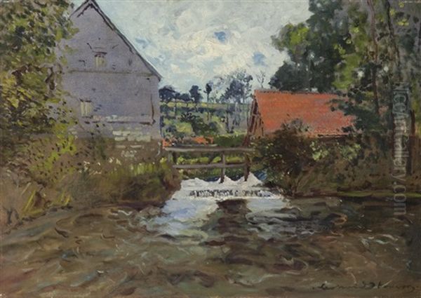 Kleines Stauwehr Am Dorfbach - view 1