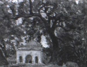 Parklandschaft Mit Maurischem Kiosk by Leopold Stevens