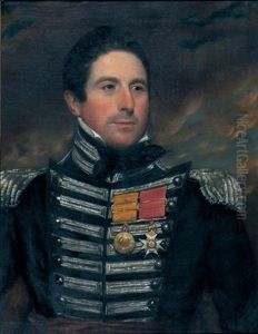 Portrait Of Lt. Col. Francis Battersby C.b.