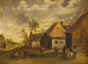 Village Scene Village Scene