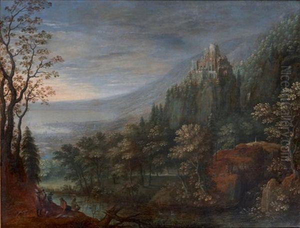 Paysage De Montagne Avec Un Lac - view 1