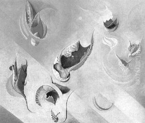 Abstract Composition With Shells by Will Henry Stevens
