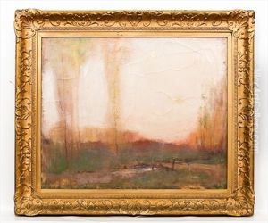 Rain At Dusk by Robert Macaulay Stevenson