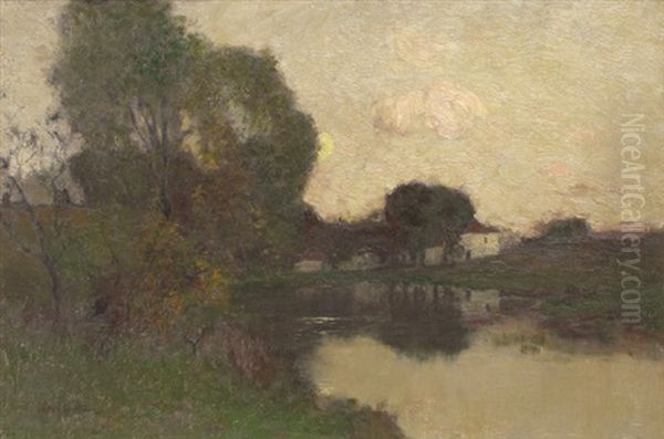 Moonlit Landscape - view 1