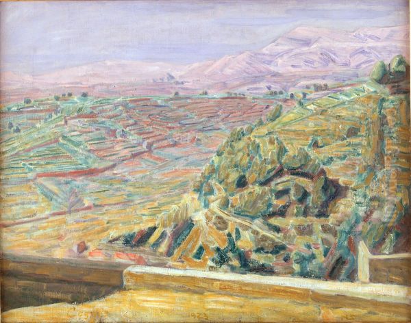 Udsigt Fra Slotspladsen, Cagnes - view 1