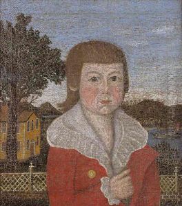 A Young Boy In Red Jacket, Yellow House In Background: A Portrait Of Samuel Tracy Coit