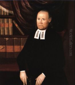 Portrait Of Rev. Joseph Strong Of Norwich, Ct. by Joseph Steward