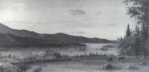 Greenville...cove, Squaw Mountain From...farm