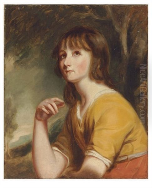 Portrait Of A Girl (lady Catherine Powlett, Countess Of Darlington?) - view 1