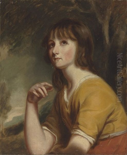 Portrait Of A Girl, Traditionally Identified As Lady Catherine Powlett, Countess Of Darlington - view 1