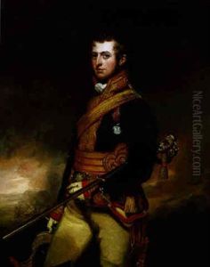 Portrait Of Lieutenant-colonel Sir William Robert Clayton Bt. In The Uniform Of The Royal Horse Guards