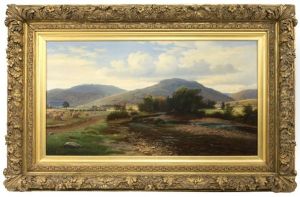 Magnificent Landscape, Likely English Or Scottish Magnificent Landscape, Likely English Or Scottish