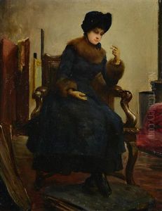 Dame Dans Un Interieur Dame Dans Un Interieur